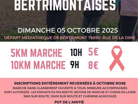 Randonnées Bertrimontaises au profit d'Octobre Rose
