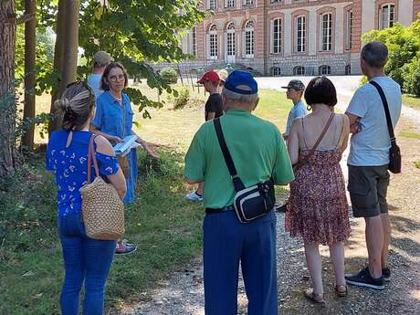 Rendez-vous aux jardins au sein du parc du château d'Ancretiéville Saint Victor