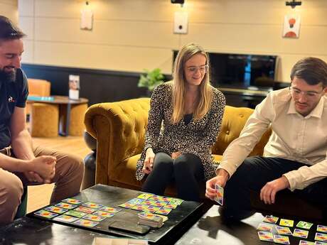 Goûter jeux à l'hôtel