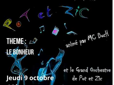 [Lecture poétique sur impro musicale] Pot&zik animé par Mc DucH