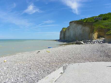 Strand-zwemmen in Saint-Pierre-en-Port