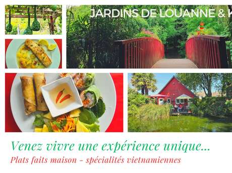 Les Jardins de Louanne & K - Restauration