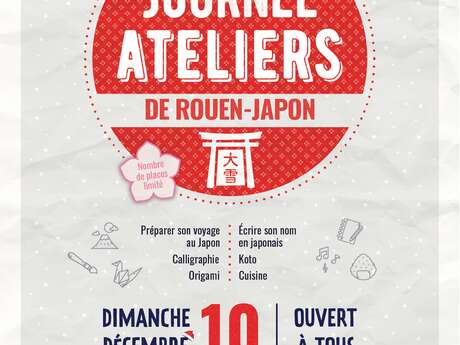Journée ateliers de Rouen Japon Journée ateliers de Rouen Japon