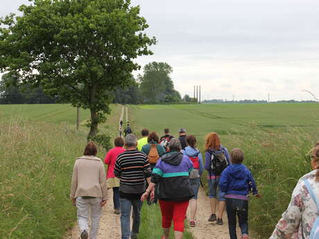 Randonnée pédestre à Cressy