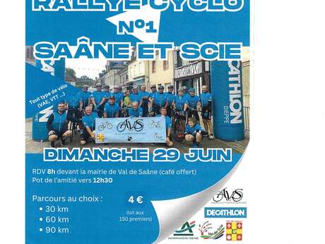 Rallye cyclo Saâne et Scie