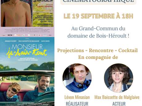 Rencontre Cinématographique : "Monsieur je sais Tout"