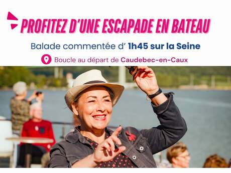 Balade en bateau sur la Seine