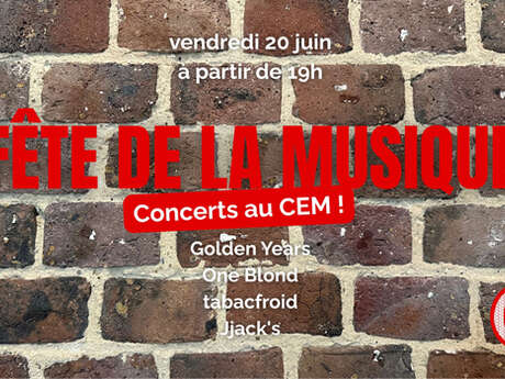 Concert : Fête de la musique au CEM