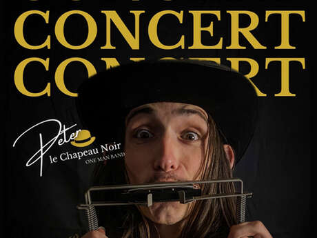 Concert : Peter au chapeau noir