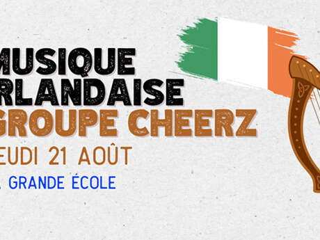 Concert : Musique Irlandaise - Cheerz