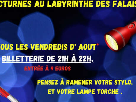 Nocturne au Labyrinthe des Falaises