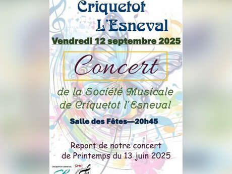 Concert de la Société Musicale de Criquetot l'Esneval