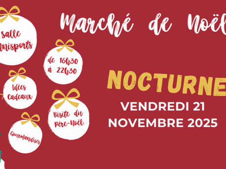 Marché nocturne de Noël