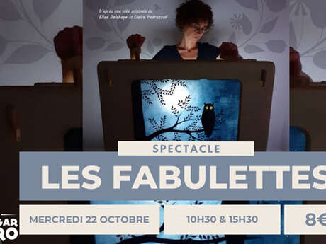 Spectacle jeune public : Les fabulettes de Claire Pedrazzoli