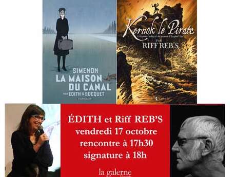 Rencontre-signature Édith et Riff Reb’s