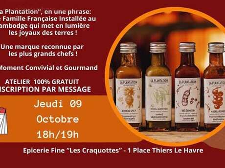Atelier : Epices et dégustation