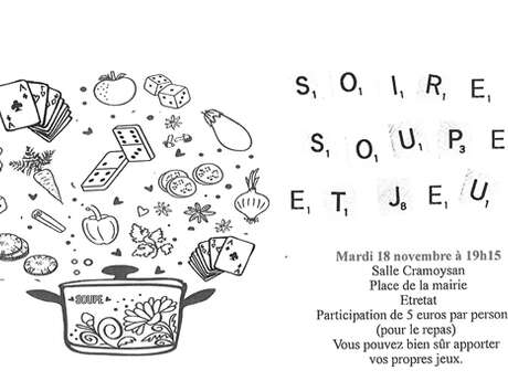 Soirée soupe et jeux