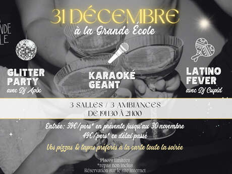 Soirée du 31 décembre à la Grande École