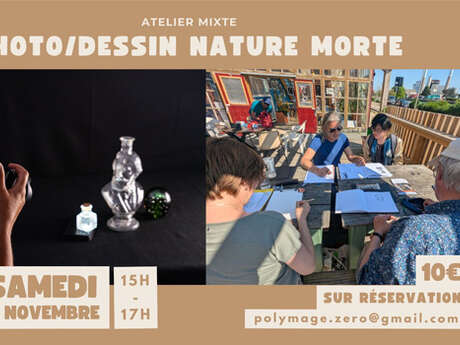 Atelier mixte photo-dessin Atelier mixte photo-dessin