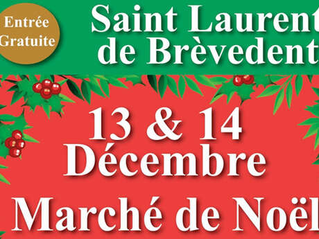Marché de Noël à Saint-Laurent-de-Brèvedent