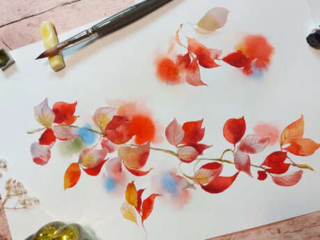 Atelier : Aquarelle - Nature d'automne Atelier : Aquarelle - Nature d'automne