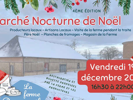 Marché nocturne de Noël à la Ferme Dumesnil