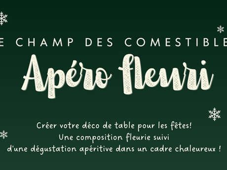 Apéro fleuri