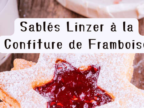 Atelier pâtisserie : Petit sablé à la framboise