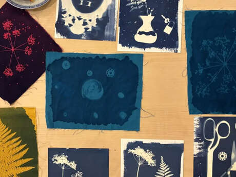 Atelier: Cyanotype - exploration