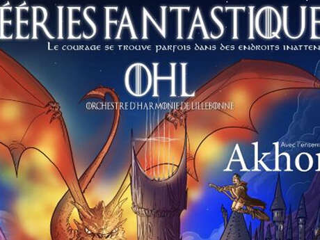 Concert : Fééries Fantastiques, par l'Orchestre d'Harmonie de Lillebonne