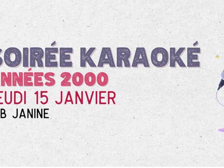 Soirée karaoké - Années 2000