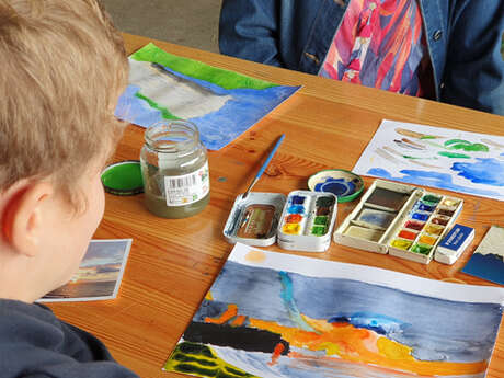 Atelier artistique : créer une œuvre d’art