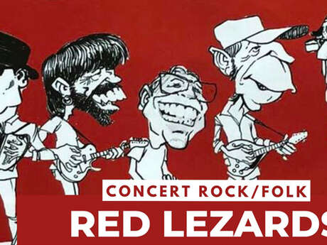 Concert : Rock folk - Red Lézards