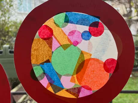 Atelier : Vitrail de papier