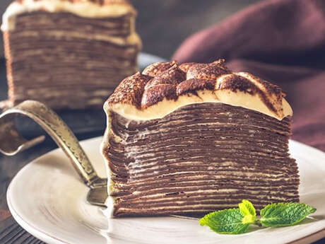 Atelier pâtisserie :  Chandeleur – Gâteau de Crêpes façon Tiramisu