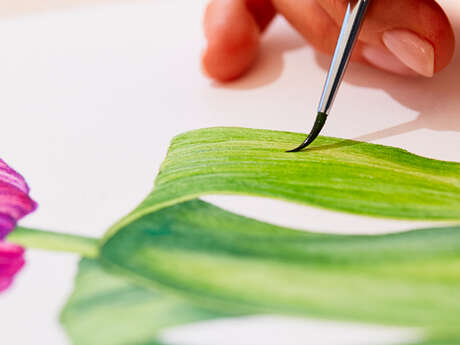 Atelier créatif : Peindre le monde végétal