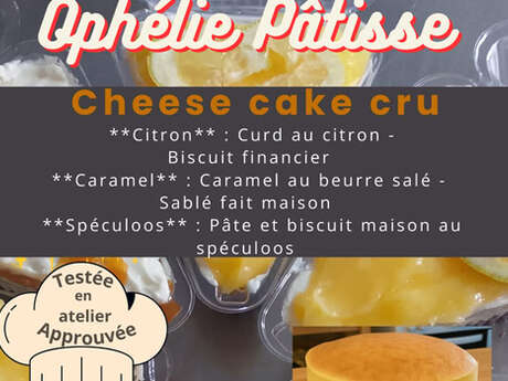 Atelier pâtisserie : Cheesecake japonais aérien & cheesecake