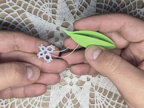 Atelier créatif : Dentelle à la navette