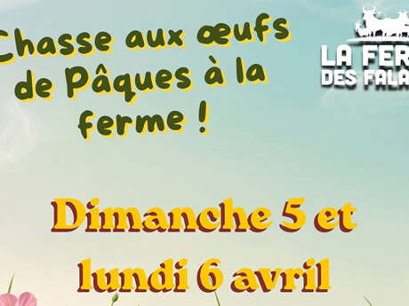 Chasse aux oeufs à la Ferme des Falaises