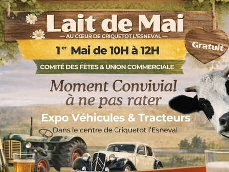 Lait de mai à Criquetot-l'Esneval
