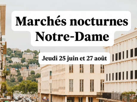 Marché nocturne de Notre-Dame