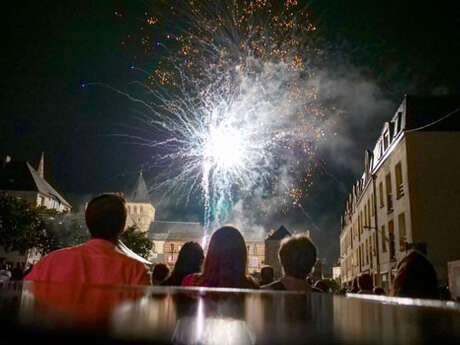 Fête nationale et feu d'artifice à Montivilliers