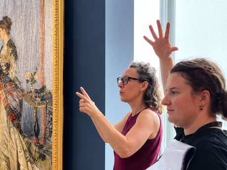 Visite en LSF : Monet Au Havre