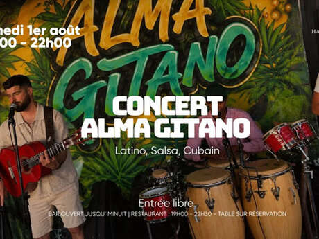 Concert : Alma Gitano - Latino Salsa Cubain
