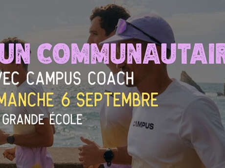 Run communautaire & Dj Set avec Campus Coach