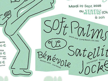 Concert : Soft Palms + Satellite Jockey
