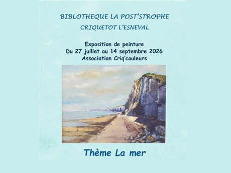 Exposition de peinture sur le thème de la mer