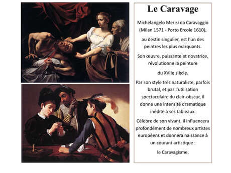 Conférence : Le Caravage