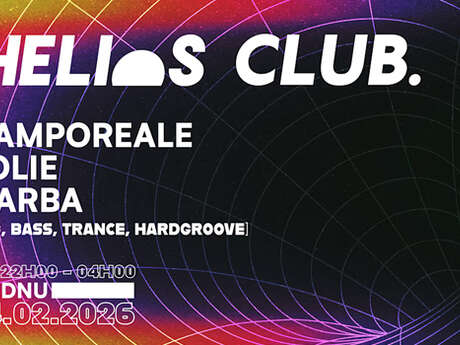 Concert : Helios Club - Camporeale + Lolie + Garba
