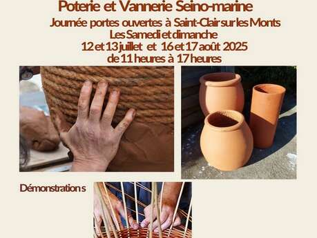 Portes-ouvertes de la Poterie et Vannerie Seinomarine